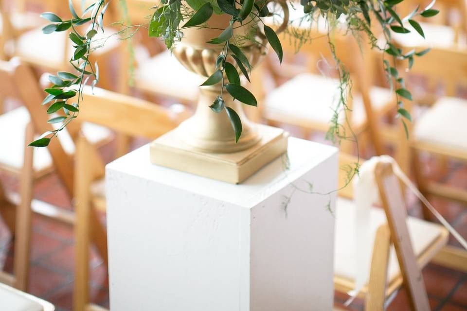 Ceremony decor