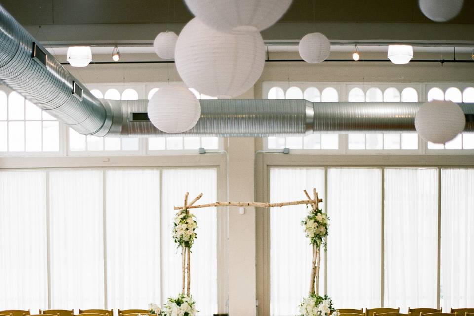 Ceremony decor