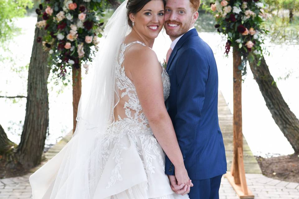 Ceremony backdrop