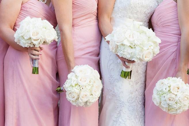 Bridal party flowers