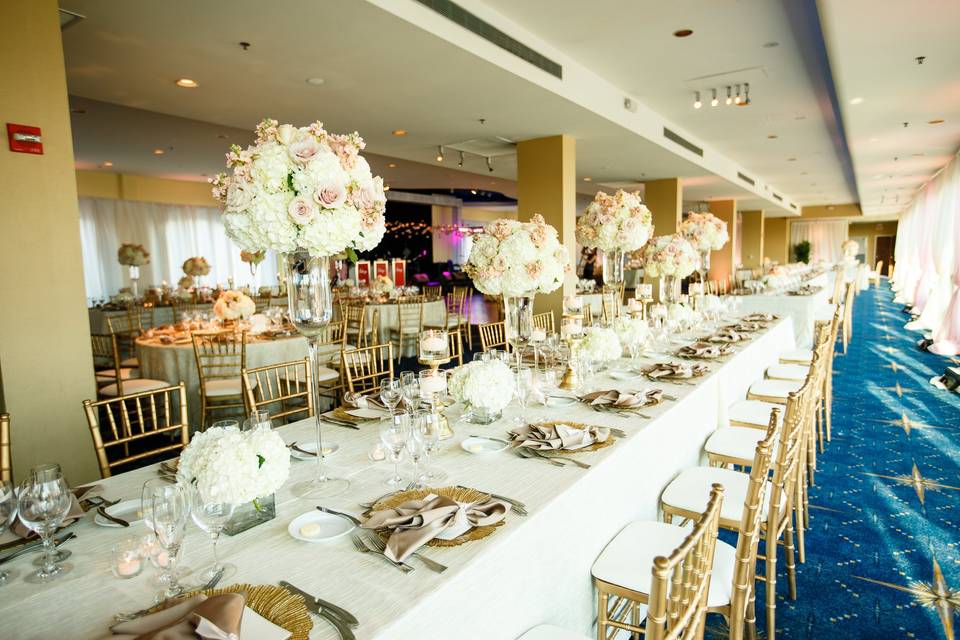 Reception decor