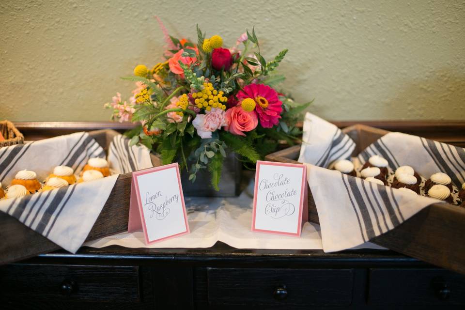 Dessert table