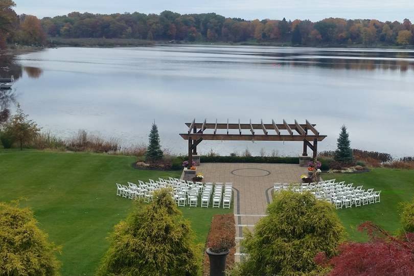 Ceremony setup