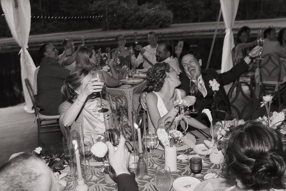 Cheers to us!