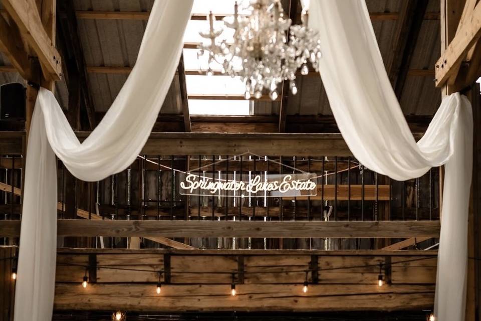 Barn reception