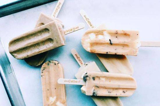 Iced coffee pops
