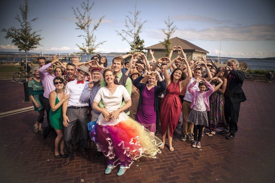 Small Port Townsend, Wa wedding