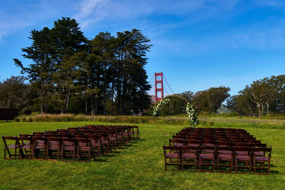 Ceremony site
