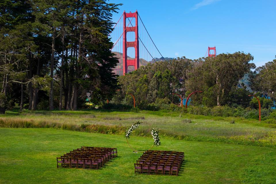 Ceremony site