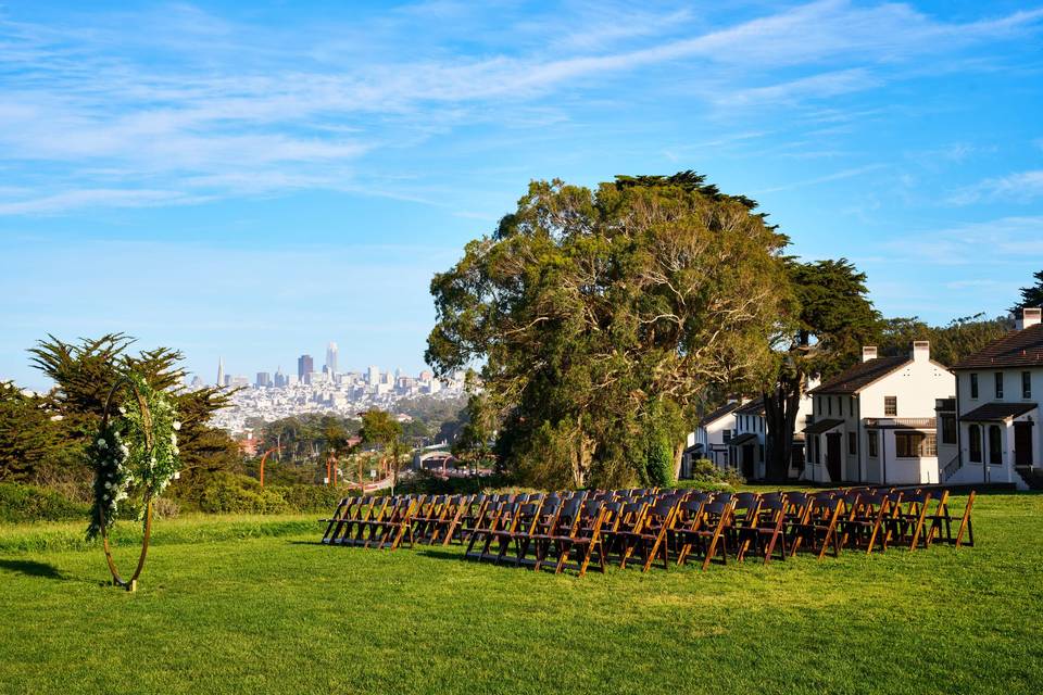 Ceremony site