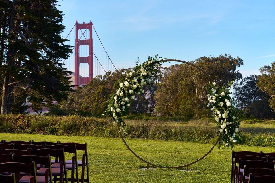 Ceremony site