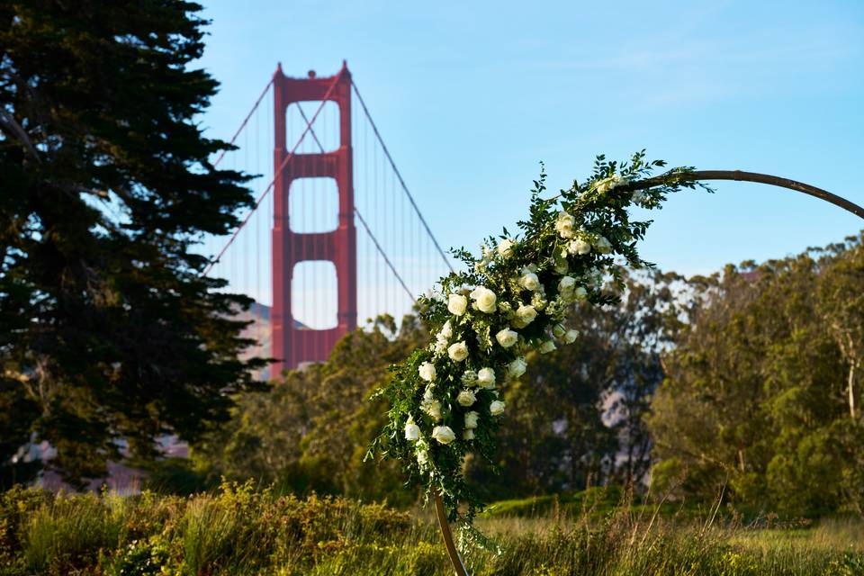Ceremony site