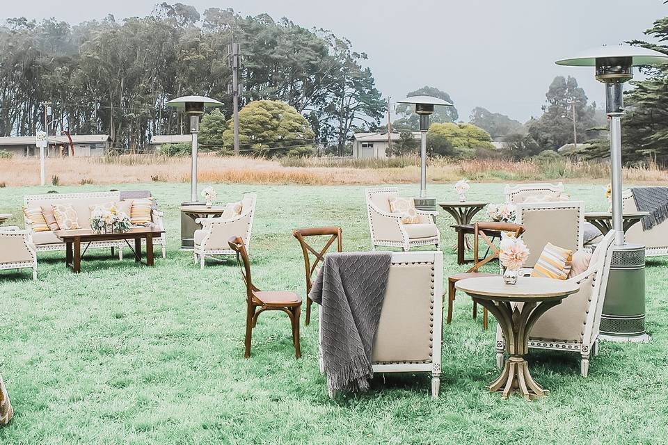 Outdoor Cocktail Setup