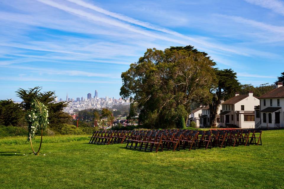 Ceremony site