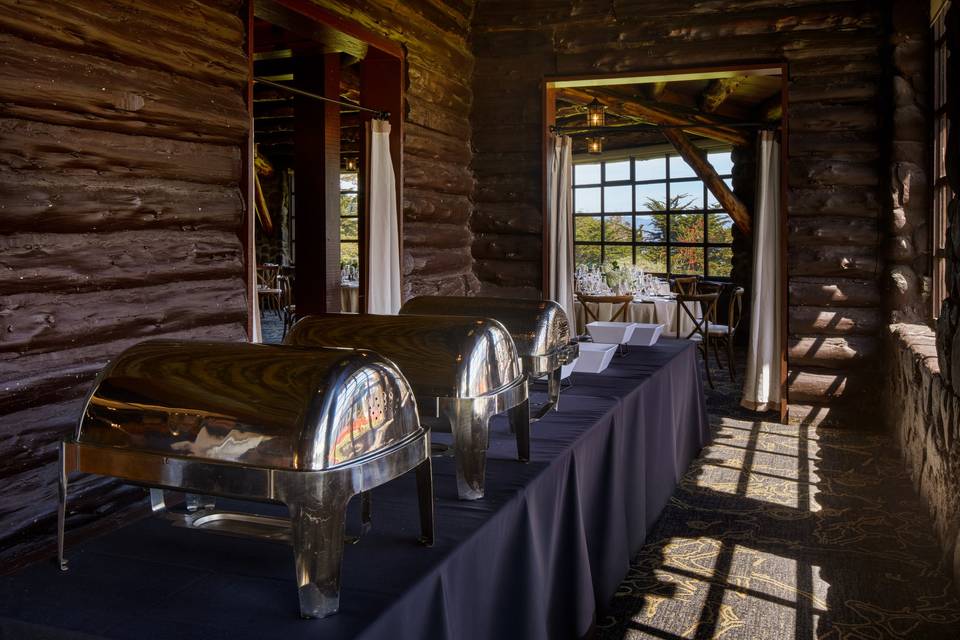 Buffet area