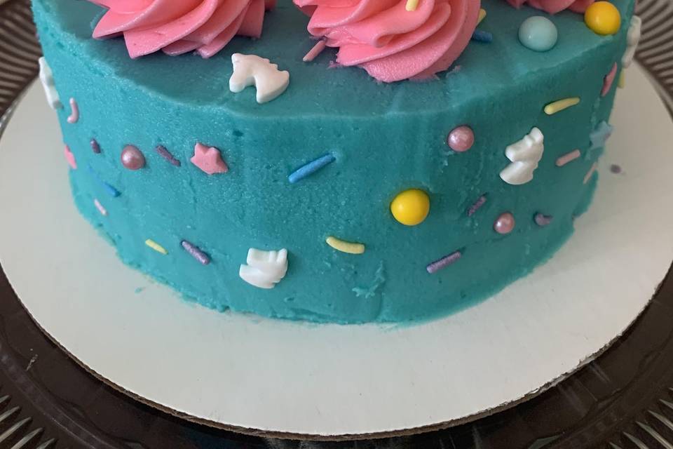 Festive Unicorn Cake