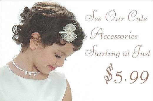 Head pieces for flower girls