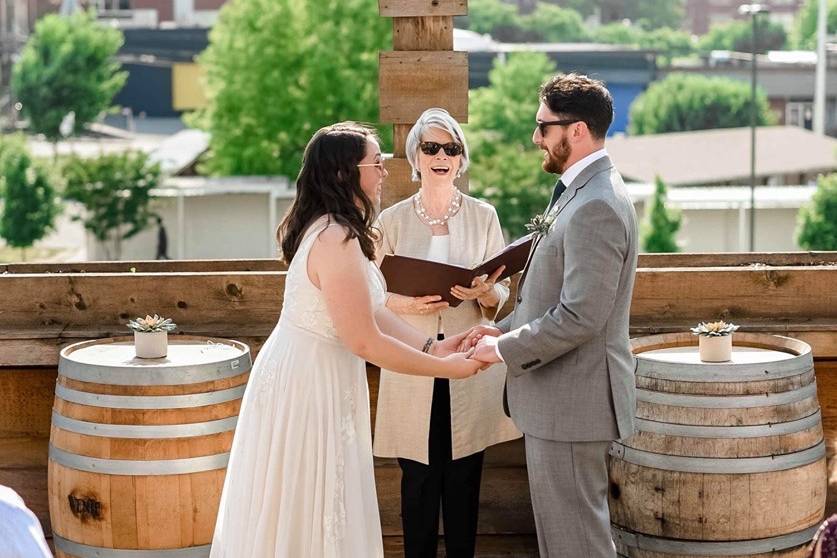 Fun Ceremony at City Winery