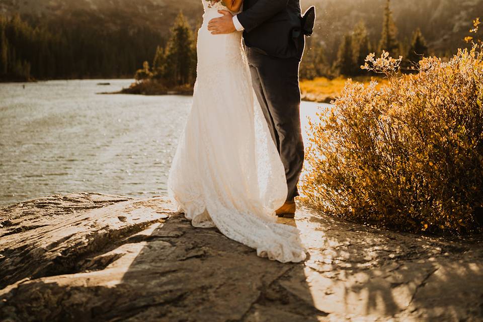 Blue Lakes bride