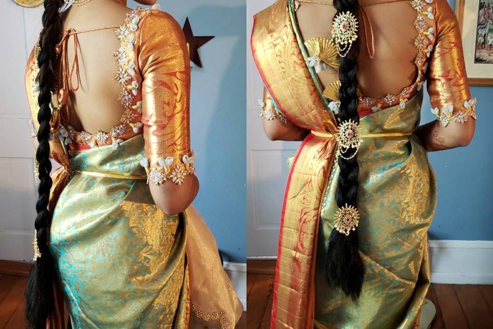 Indian bridal look