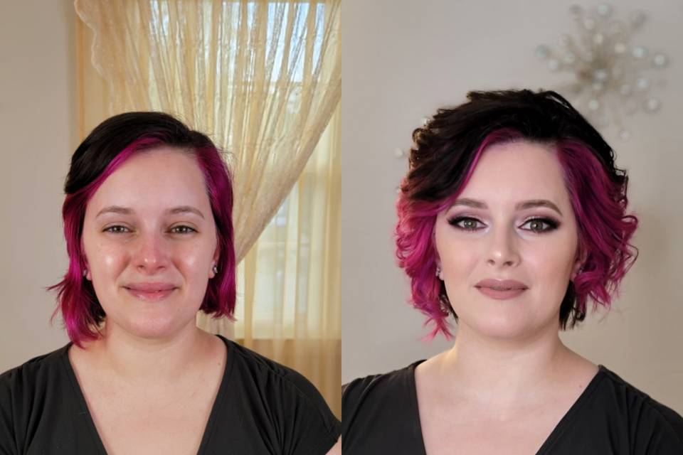 Before and after photos