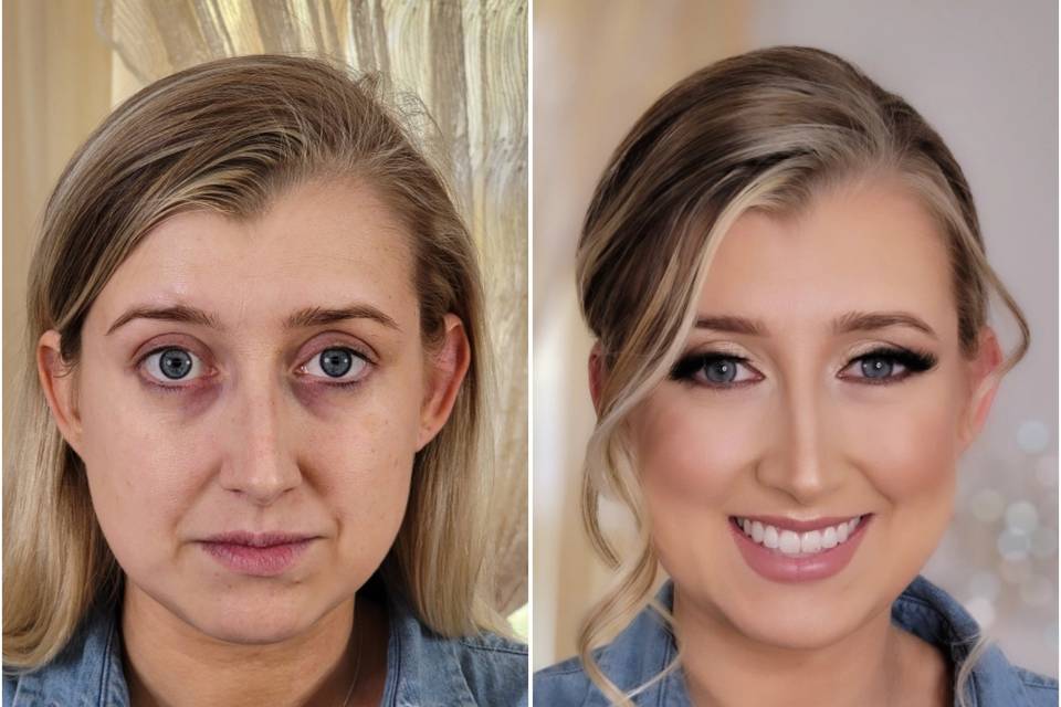 Bridal beauty glow up