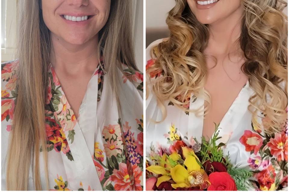 Soft Glam Before & After