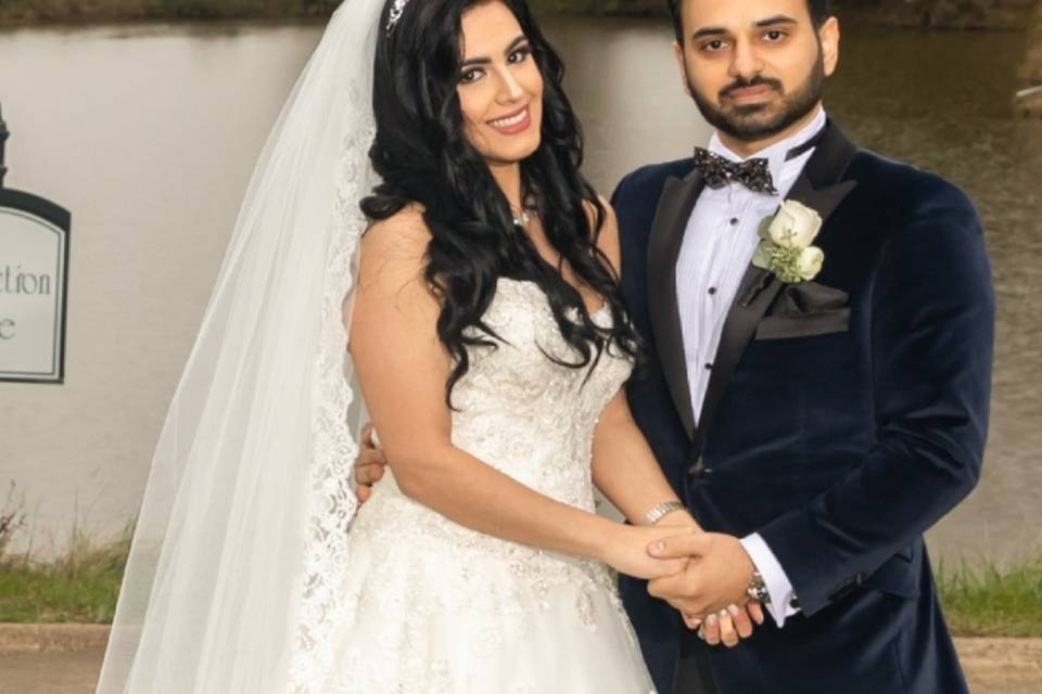 Persian bridal makeup and hair