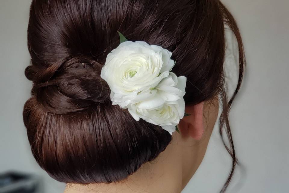 Bridal hair