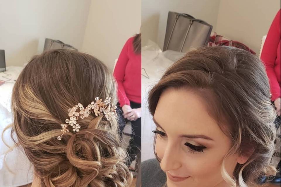 Bridal hair