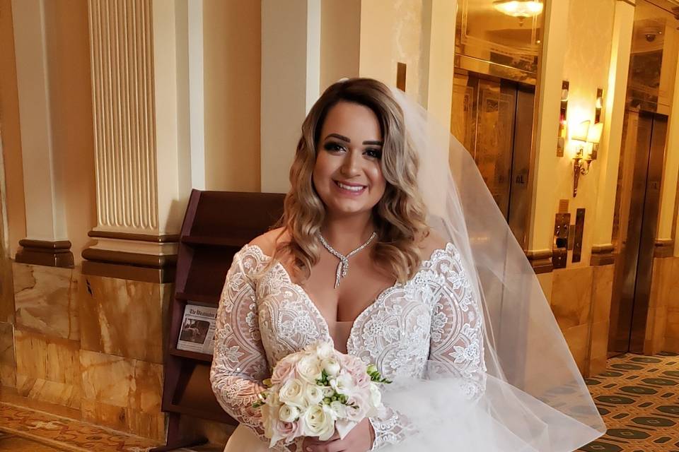 Bridal hair and makeup