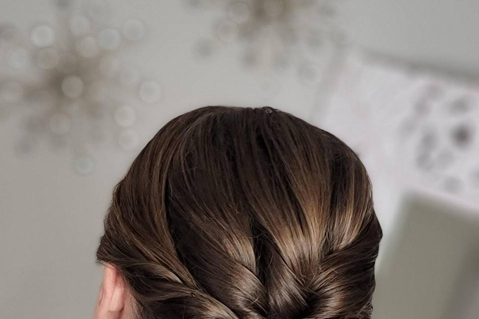 Elegant Updo for the Bride