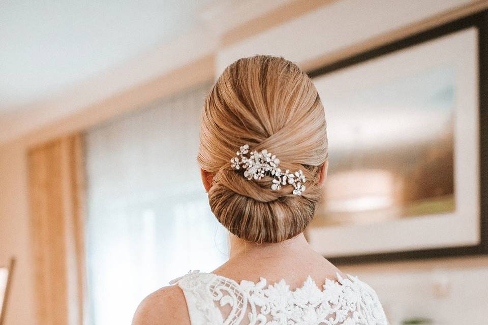 Bridal party's hair and makeup