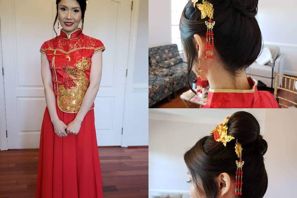 Bridal hair and makeup