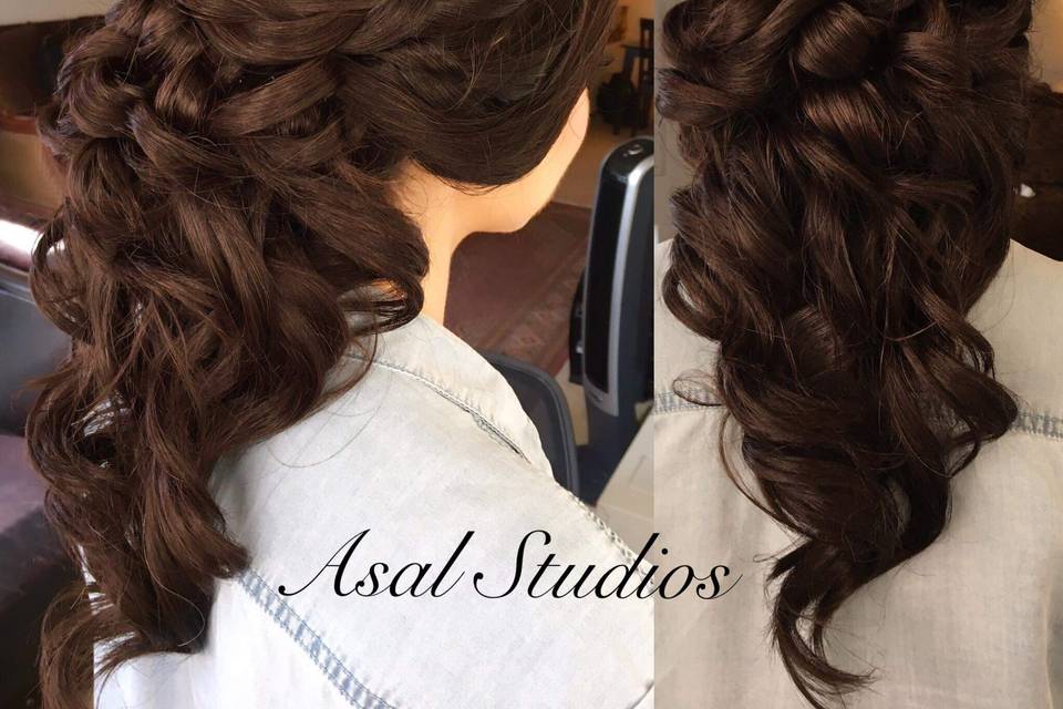 Bridal hairstyle