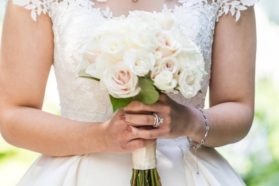 Bridal makeup and hair