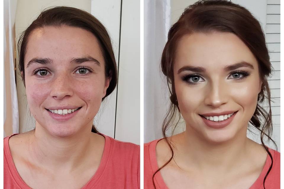 Before & after look
