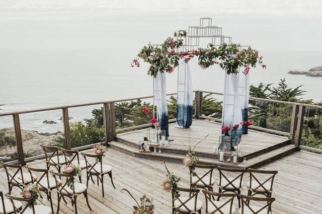 Wedding ceremony area