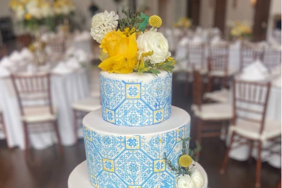 Azulejos dream cake