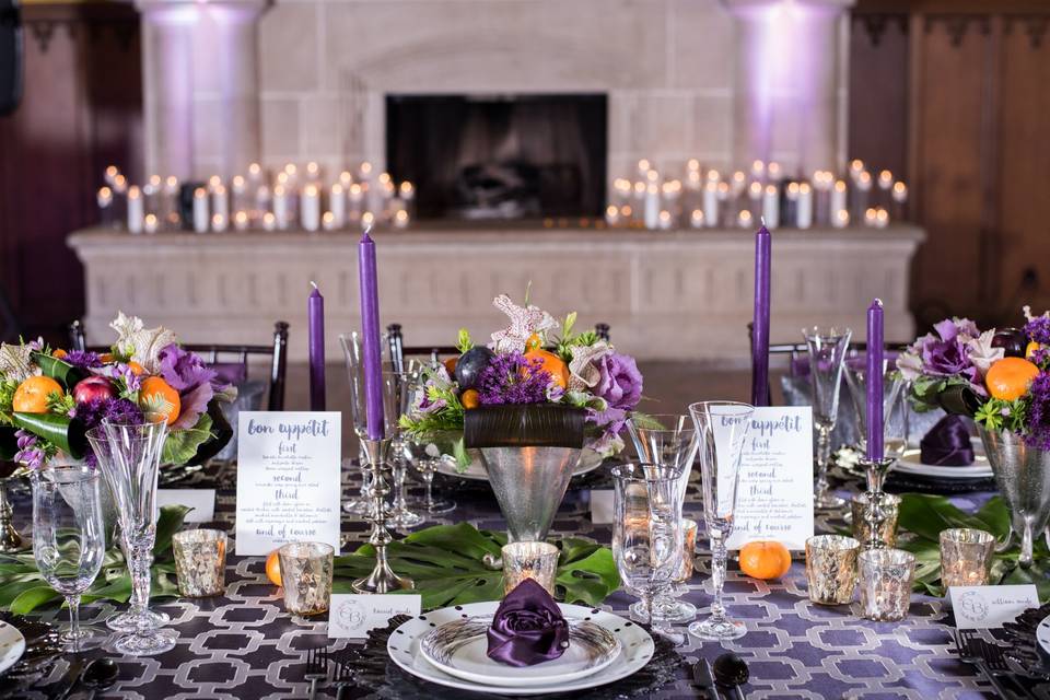 Dramatic Head Table