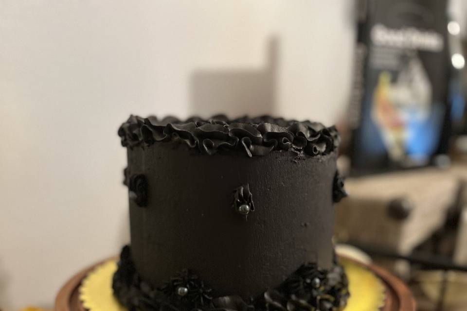 GF Vegan Black Velvet Cake