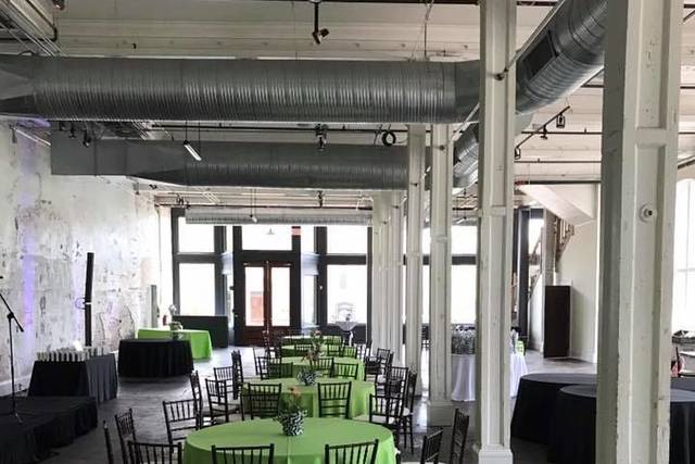 Reception area