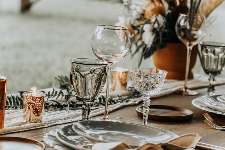 Table setting details