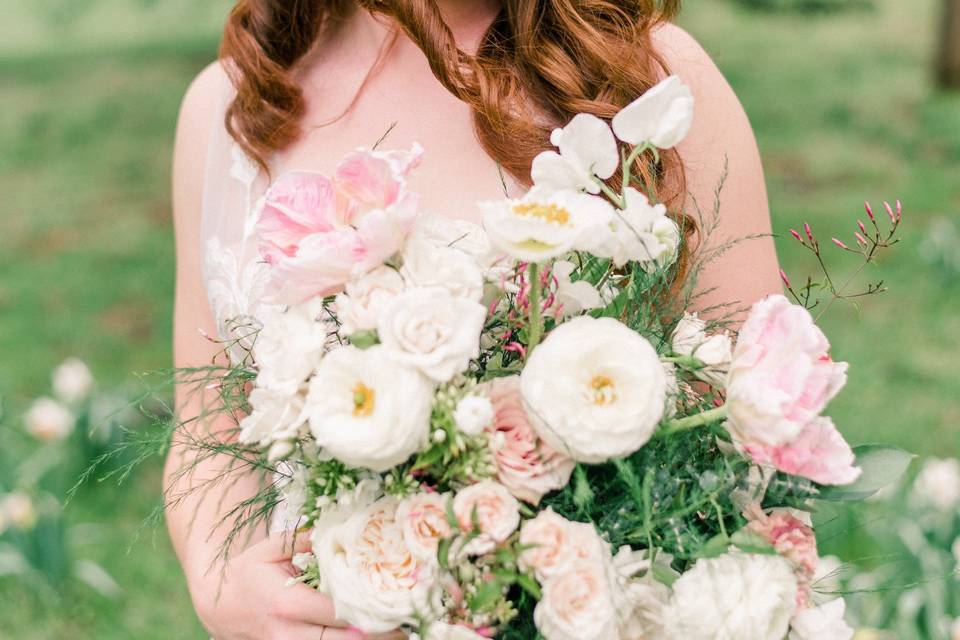 Garden style bouquet