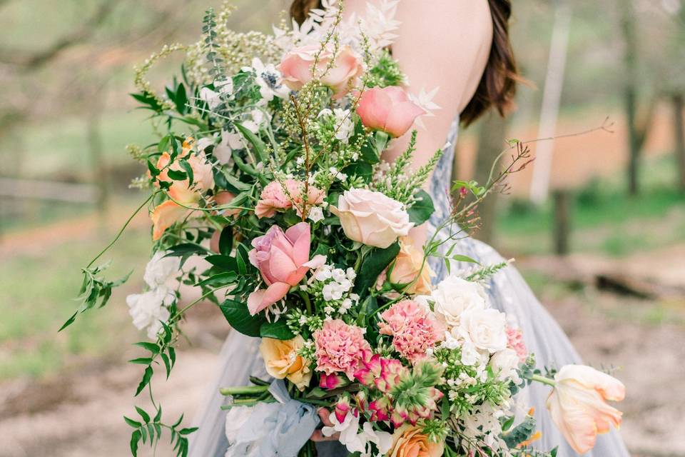 Luxury, whimsical bouquet