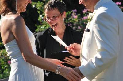 Rev. Kathy Jennings, Asheville Wedding Minister