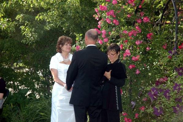 Rev. Kathy Jennings, Asheville Wedding Minister