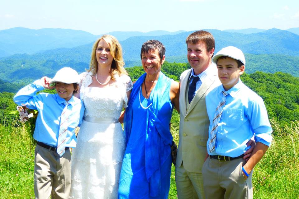 Rev. Kathy Jennings, Asheville Wedding Minister