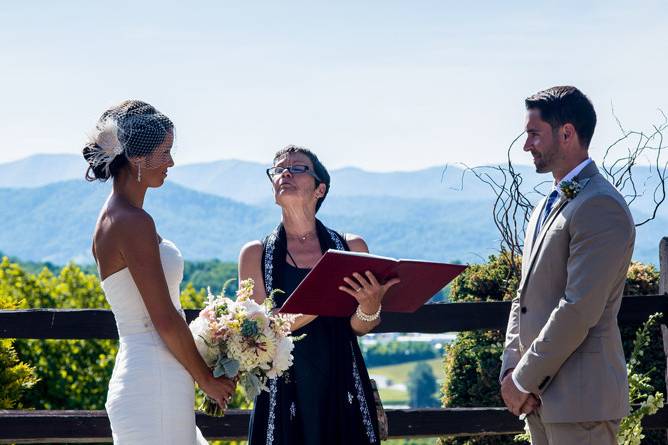 Rev. Kathy Jennings, Asheville Wedding Minister