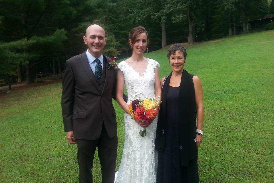 Rev. Kathy Jennings, Asheville Wedding Minister